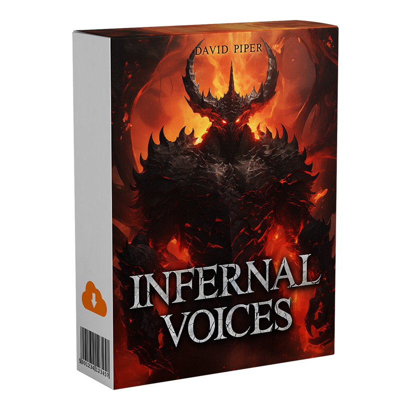 Infernal Voices SFX Pack Mockup