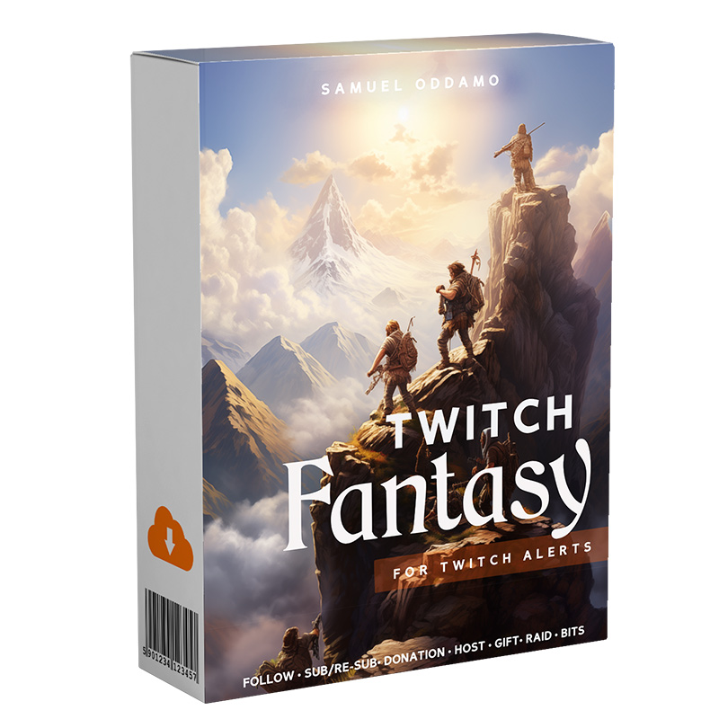 twitch fantasy sfx pack mockup