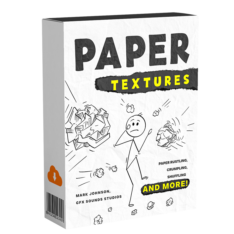 paper texture sfx pack