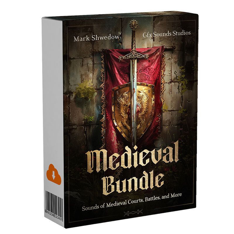 medieval sfx bundle mockup