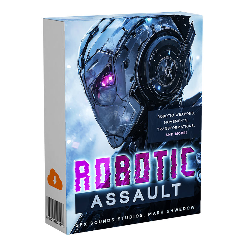 robotic assault sfx pack mockup