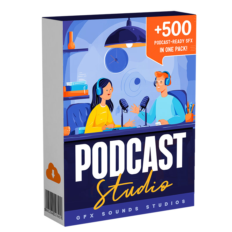 podcast studio sfx pack