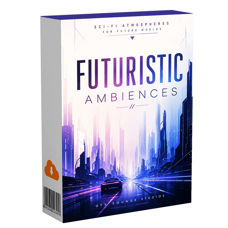 futuristic ambiences sfx pack cover
