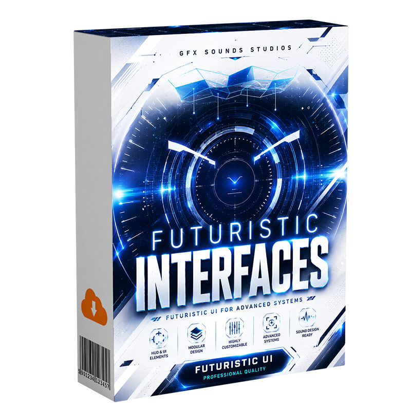 futuristic interfaces sfx pack cover