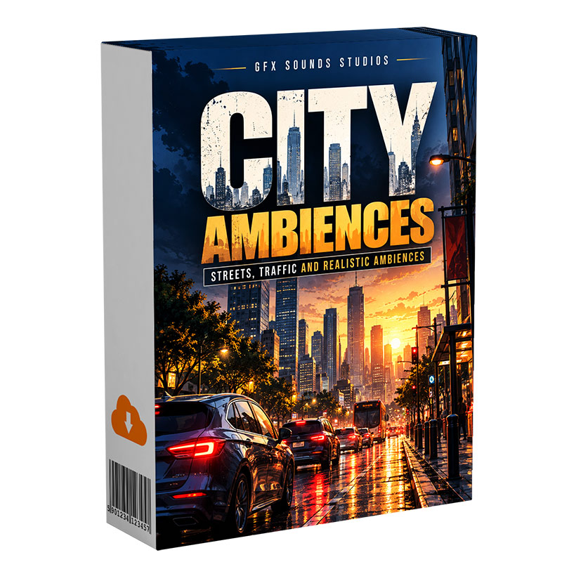 city ambiences sfx pack cover
